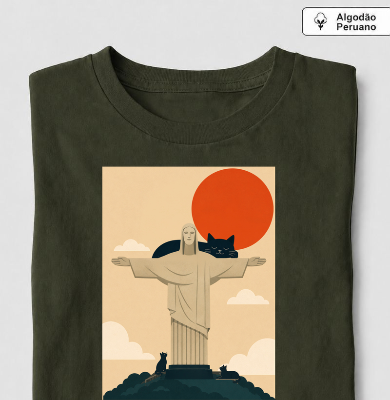 Os Pets de Cristo - Camiseta Algodão Peruano