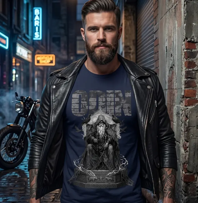 Odin em seu trono