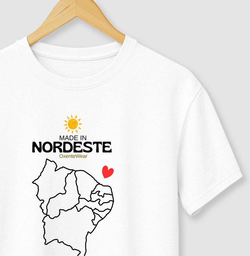 Camiseta Made in Nordeste | OxenteWear