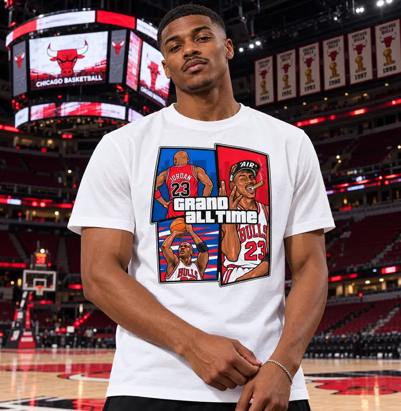 Camiseta Goat 23 — Grand All Time