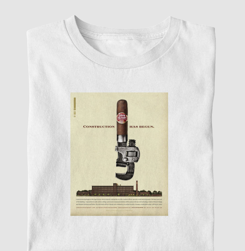 Camiseta Charuto Factory