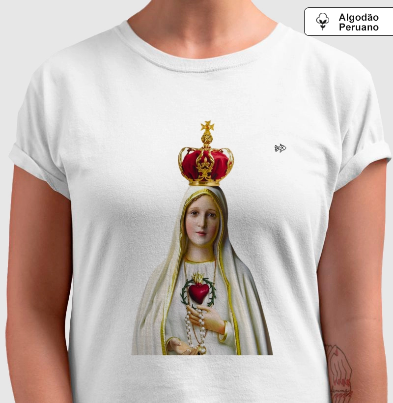 Camiseta "Nossa Senhora de Fátima"