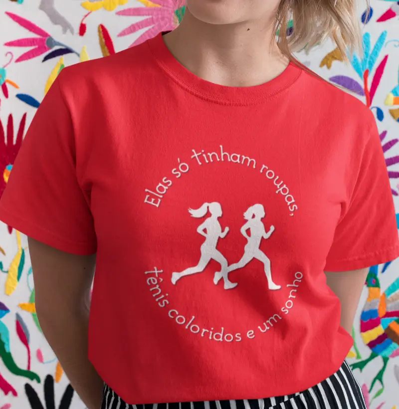 Tênis coloridos e um sonho