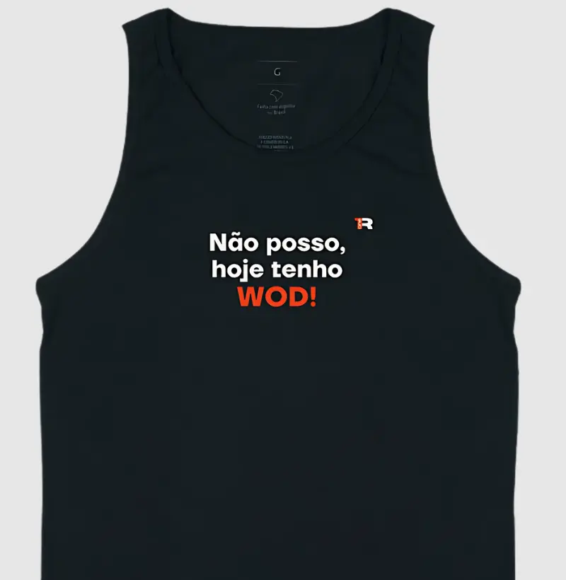 Não posso, hoje tenho WOD! 