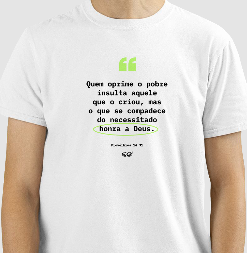 Camiseta Personalizada Honra a Deus