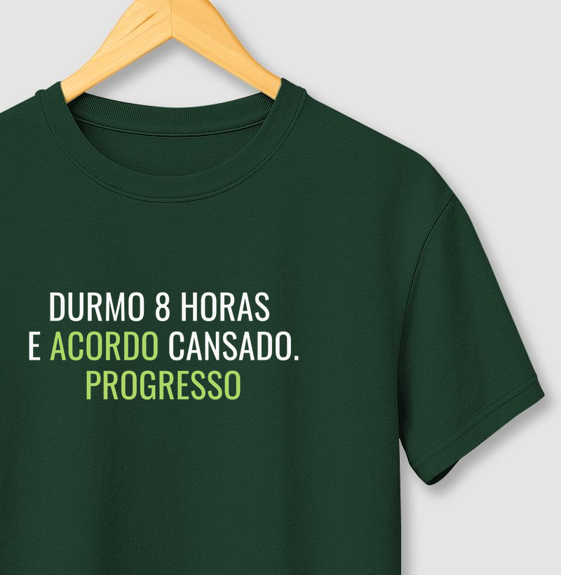 Durmo 8 horas e acordo cansado.