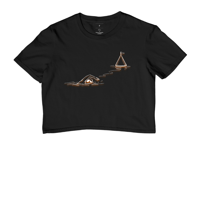 camiseta travessia triathlon biathlon 