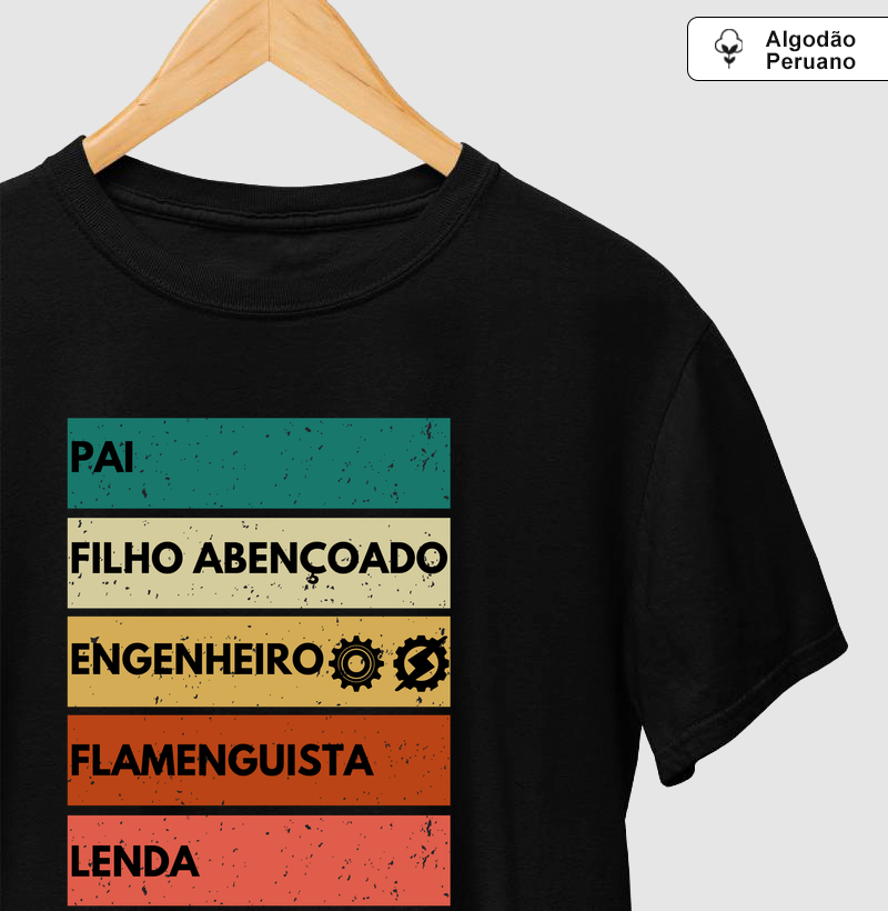 Pai, Filho Abençoado, Engenheiro, Flamenguista, Lenda!