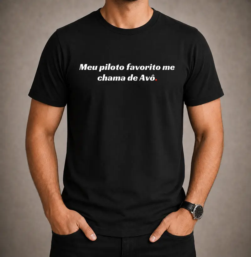 Meu Piloto Favorito me chama de Avô