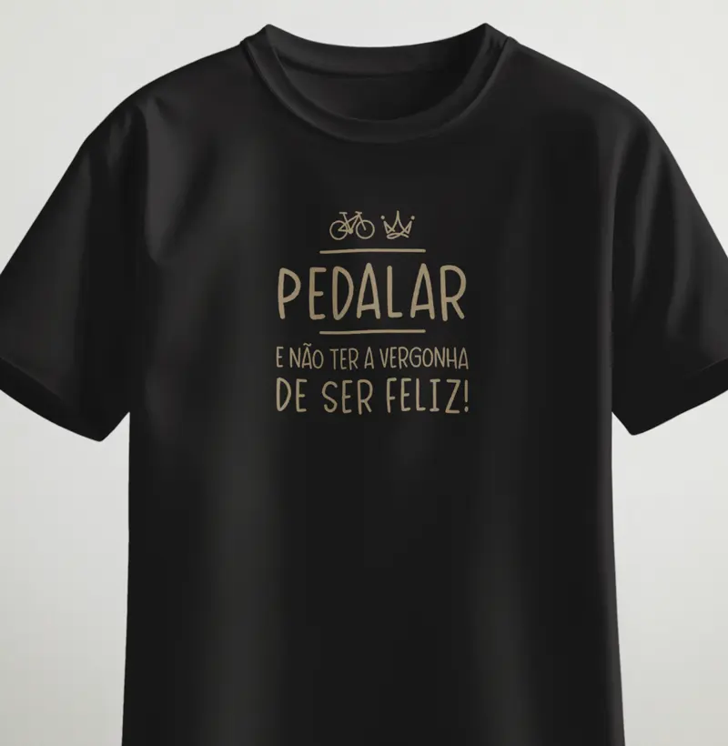 Pedalar e não ter a vergonha de ser feliz