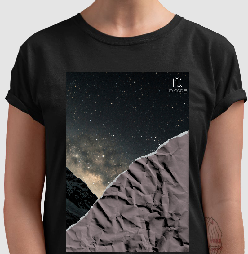 Camiseta "Céu noturno"