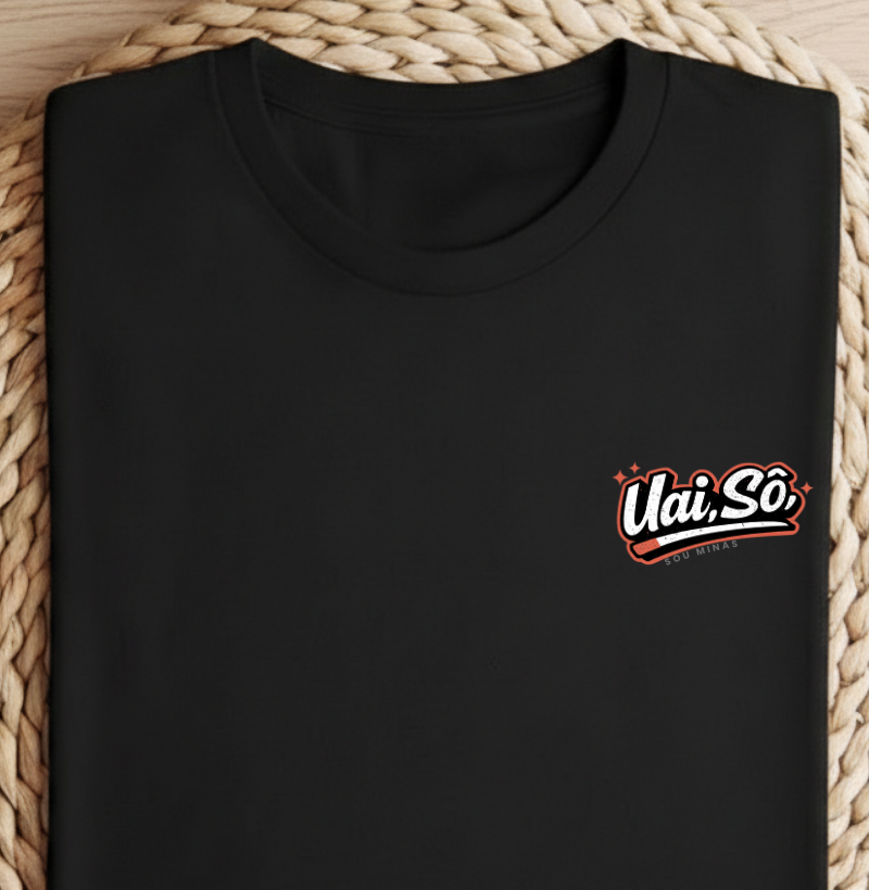 Camiseta Uai Sô | Expressão Mineira Carinhosa - Algodão Peruano