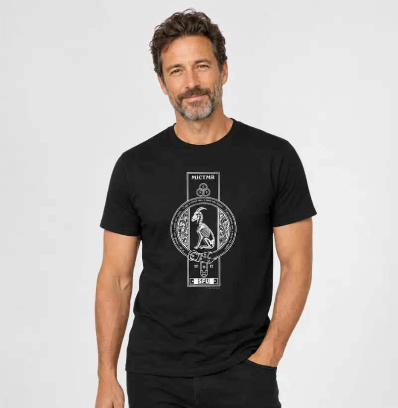Camiseta maçonaria - Bode Esqueleto
