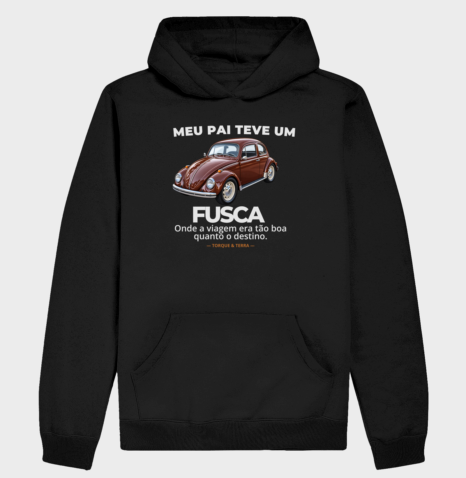 Meu pai teve um - FUSCA - marrom escuro