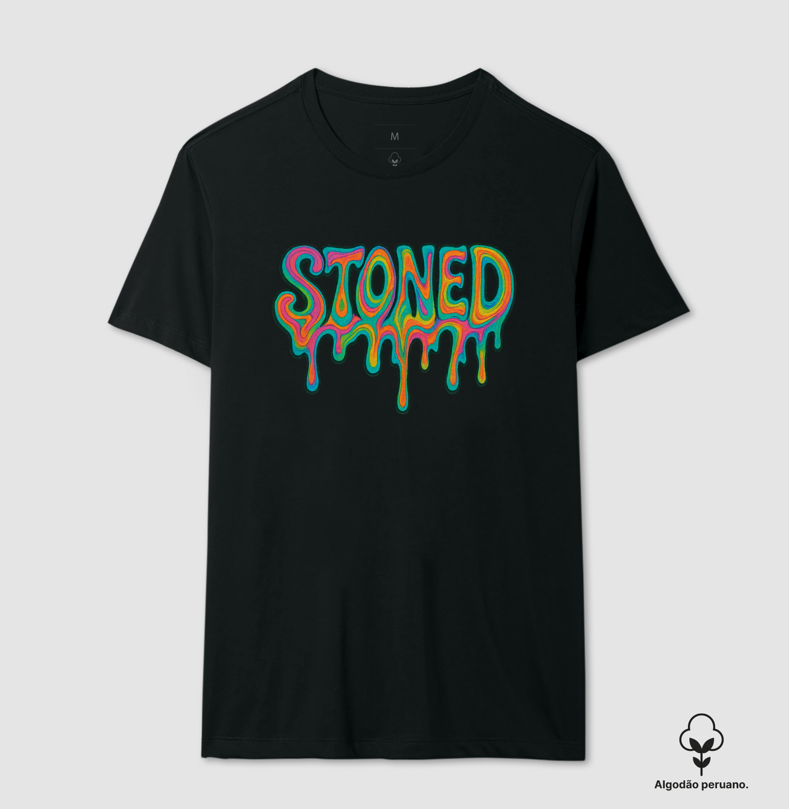 Camiseta algodão peruano - Stoned