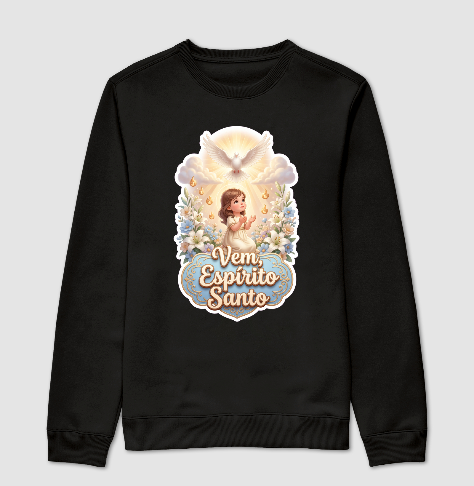 Vem Espirito Santo - Suéter Moletom