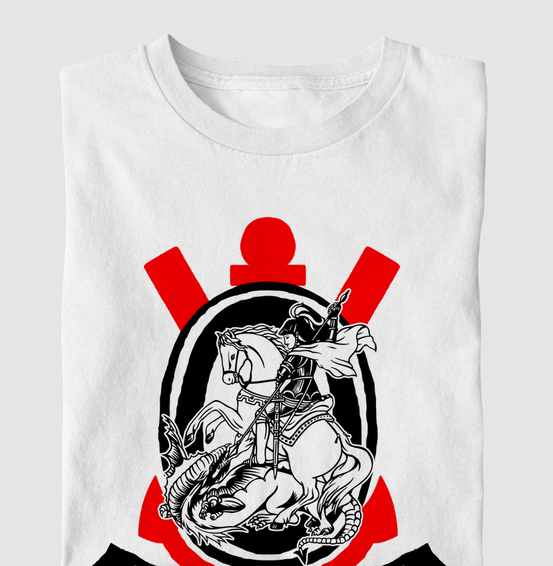 Camiseta São Jorge - Fé Alvinegra