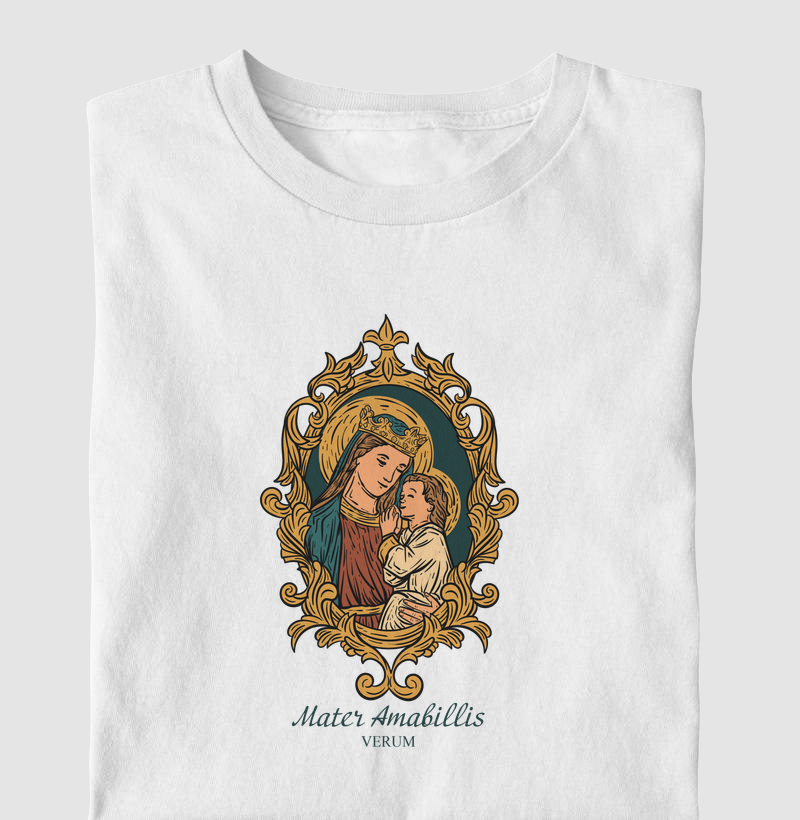 Camiseta Mater Amabillis - Mãe amável