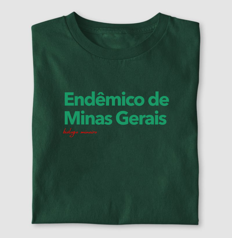 Endêmico de Minas Gerais
