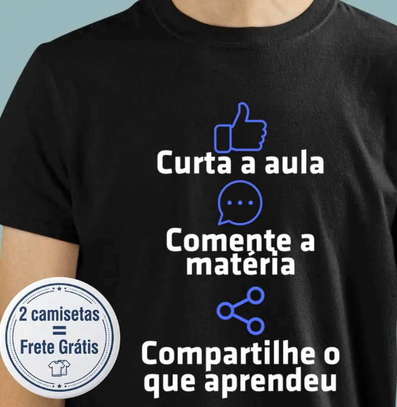 Camiseta Premium Professor/Pedagogo