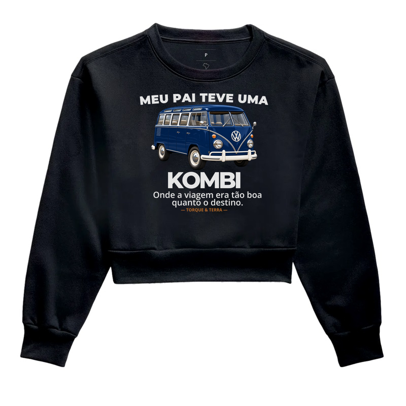 Meu pai teve uma - KOMBI - azul escuro