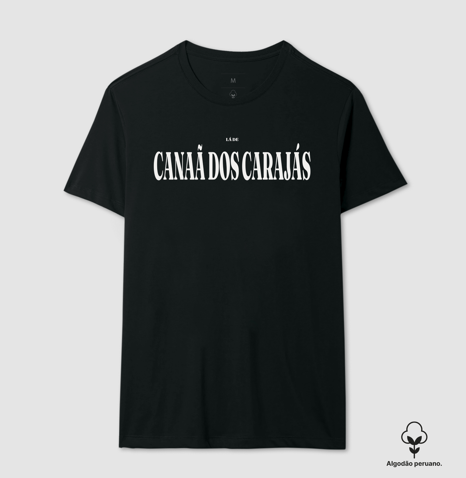 Canaã dos Carajás | Tipografia PA - Camiseta Algodão Peruano