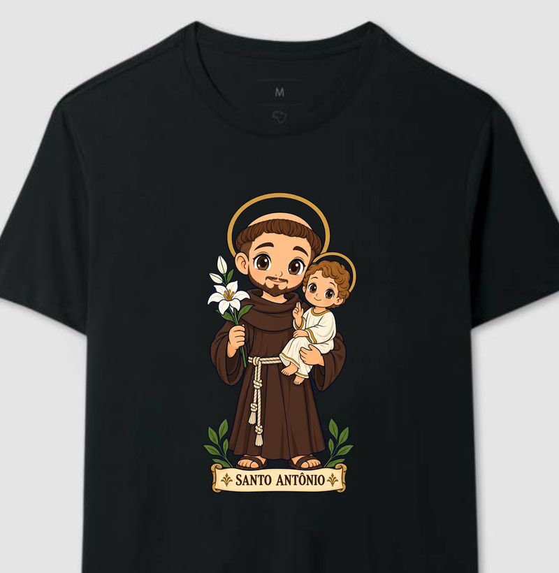Santo Antonio estilo chibi