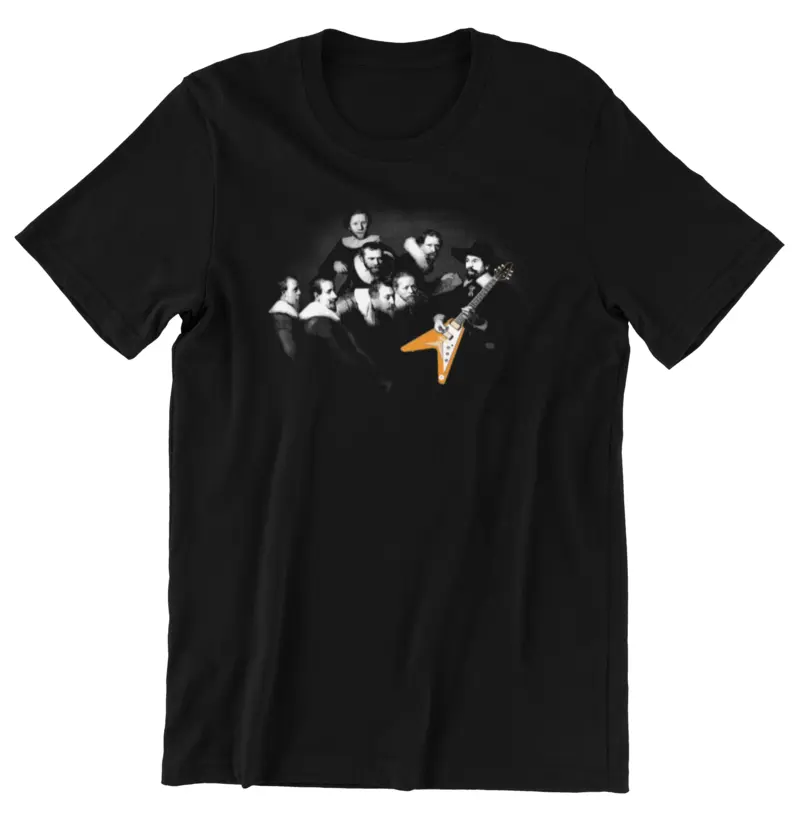 Camiseta Lição de Anatomia do Rock