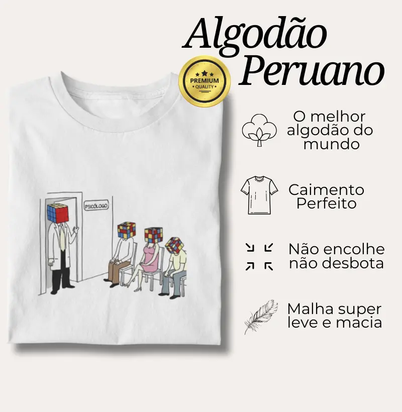 Algodão Peruano - Cubo mágico