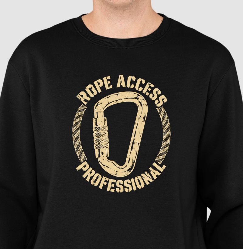 Rope Access Stencil - Suéter Moletom