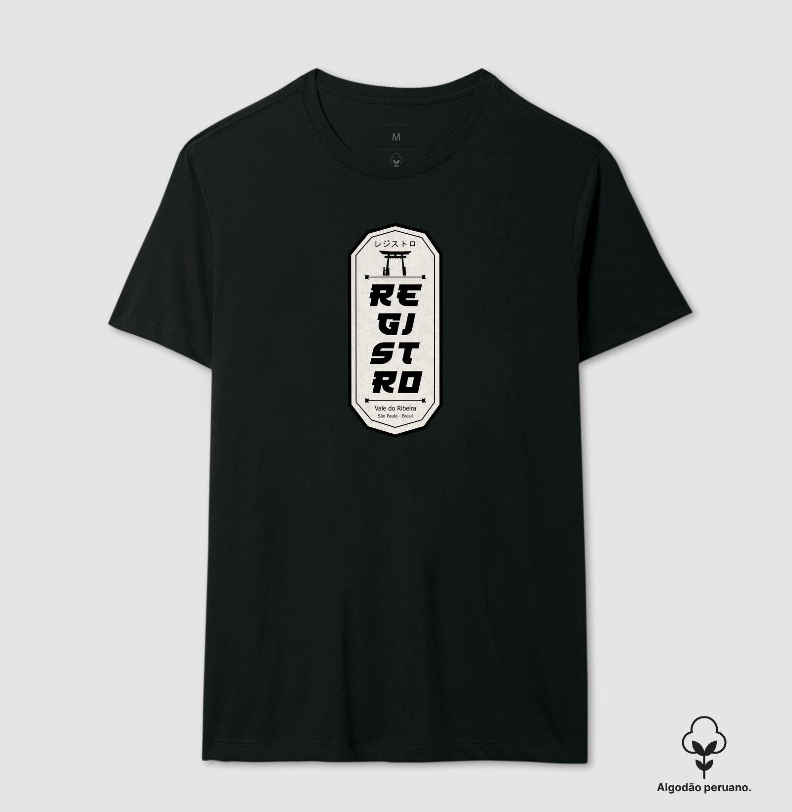 Registro - Camiseta Algodão Peruano