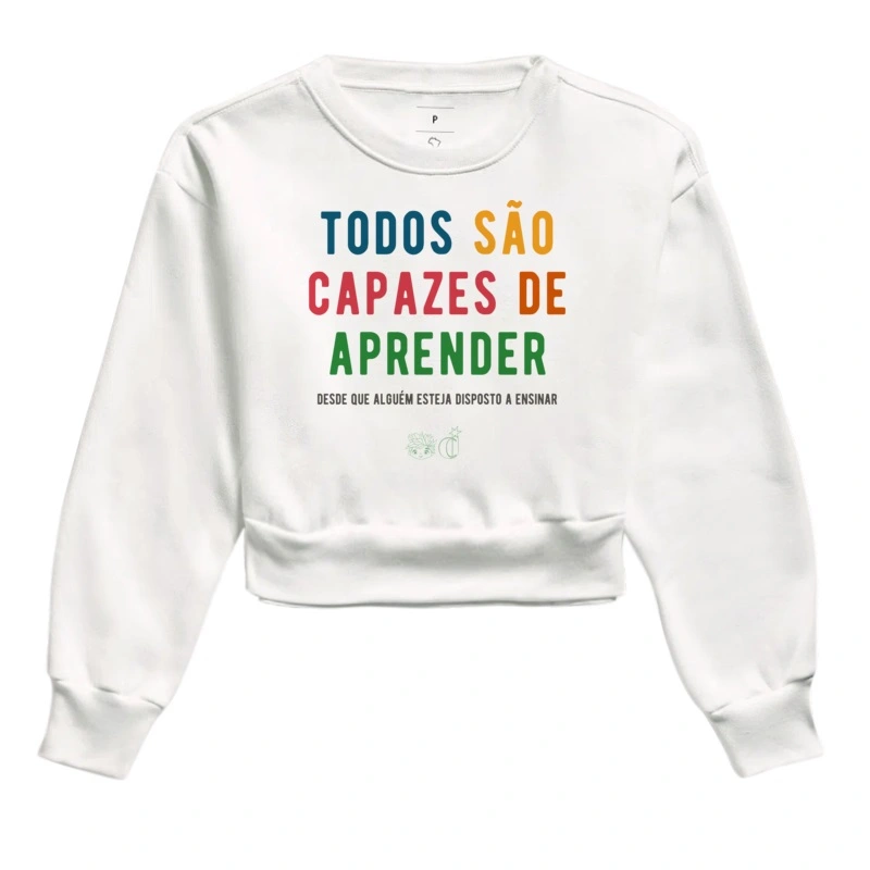 Moletom Cropped | Todos  - CJ