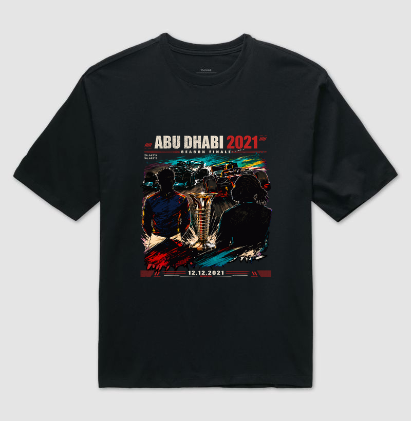 Abu Dhabi 2021 — Winner Takes All inspirada em Hamilton e Verstappen