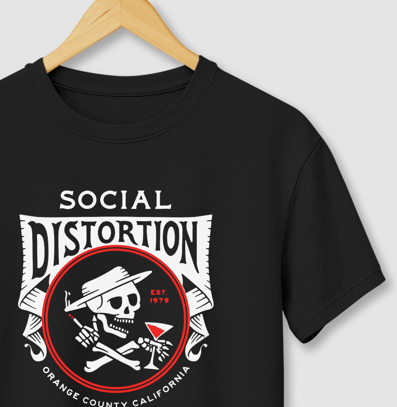 Camiseta - Social Distortion