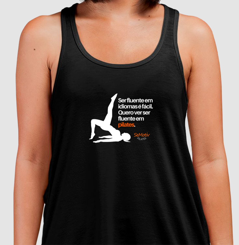 Ser fluente em idiomas é fácil. Quero ver ser fluente em pilates.