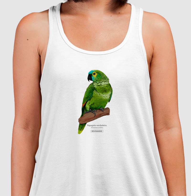 Aves do Brasil - Papagaio-verdadeiro - Regata