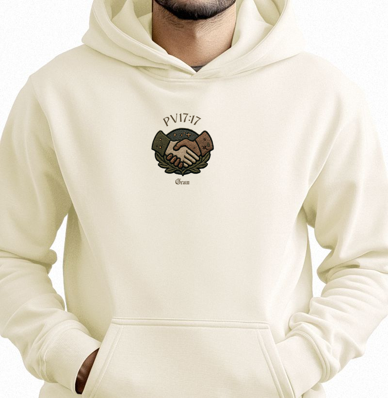 Provérbios 17:17 hoodie moletom