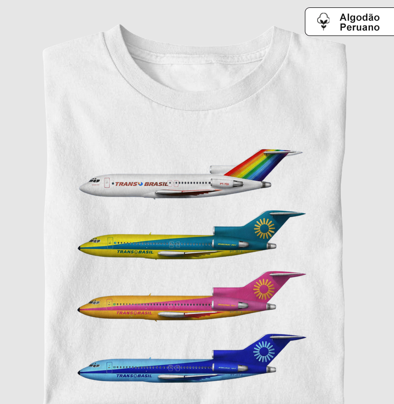 Transbrasil - Aeronaves | Algodão Peruano