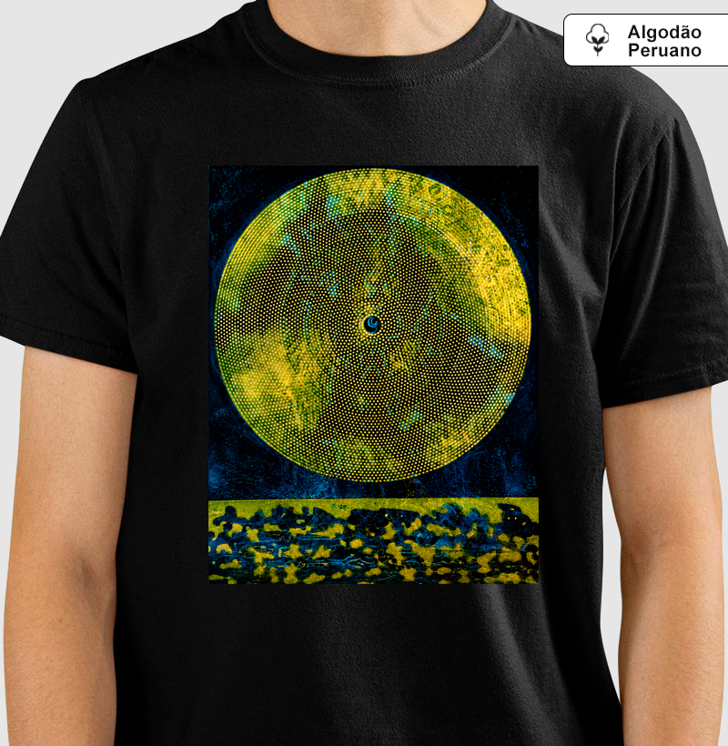 Camiseta Max Ernst Birth Of A Galaxy Algodão Peruano 