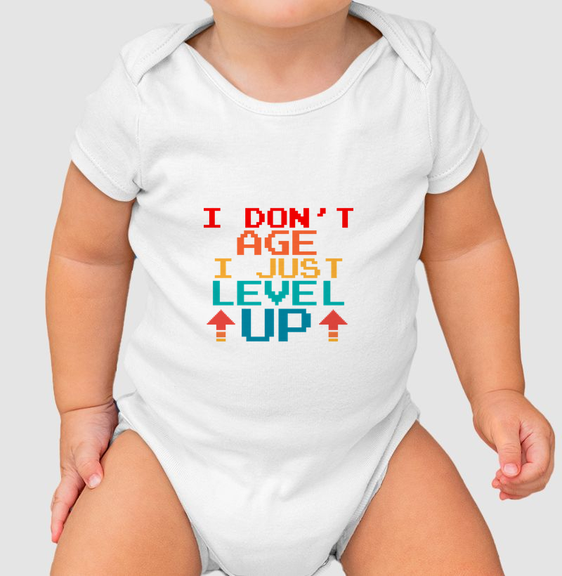 I Don’t Age, I Level Up – Think Tee