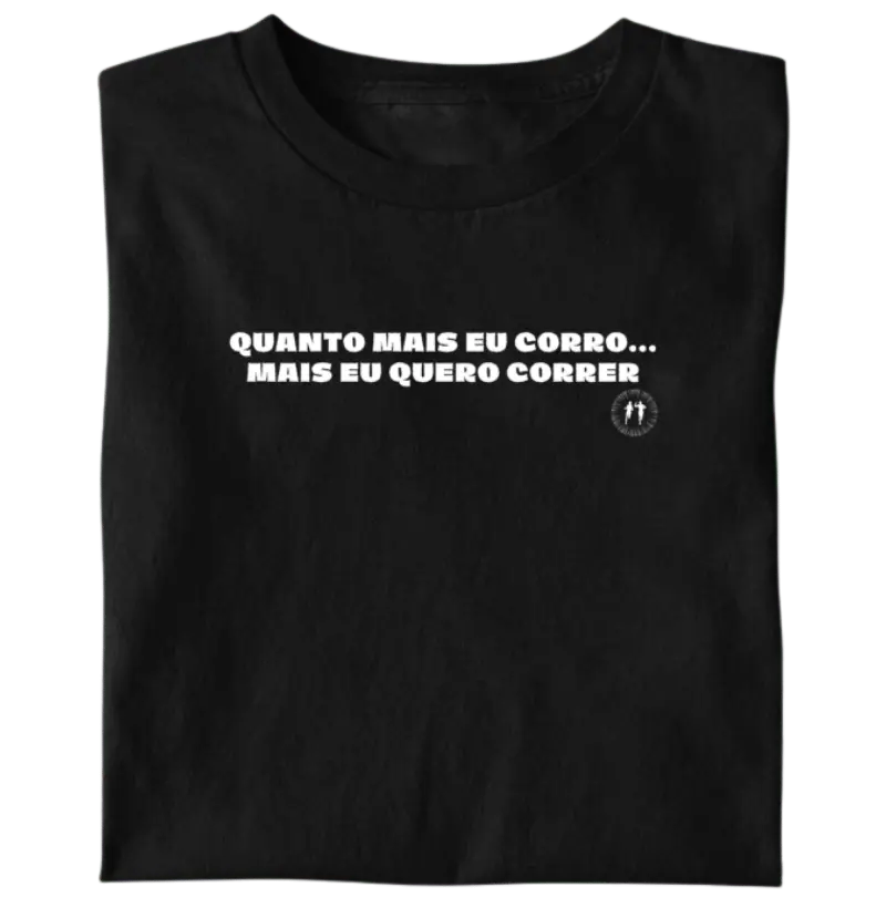 Quanto mais eu corro...