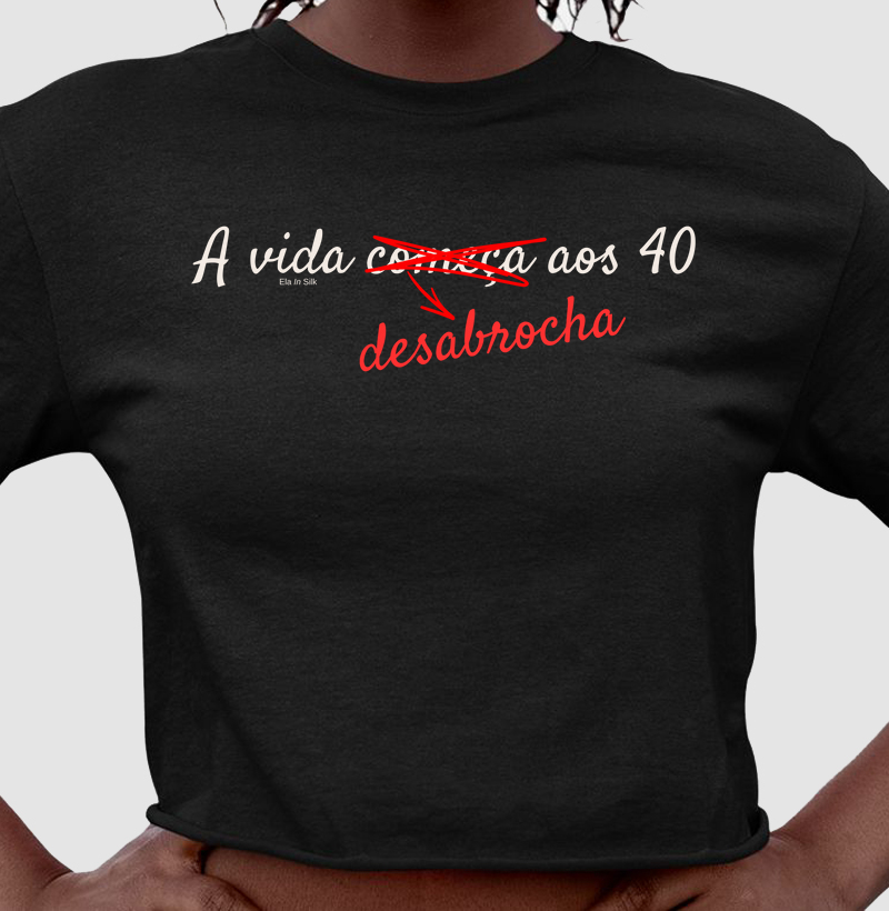 A vida desabrocha aos 40