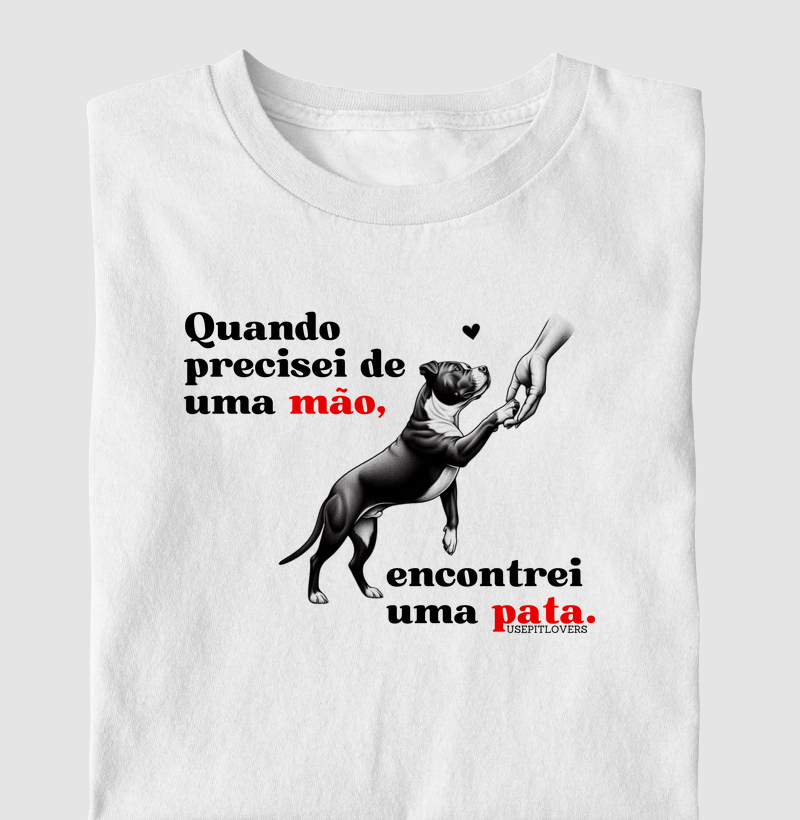 Quando precisei de uma mão, encontrei um pata.