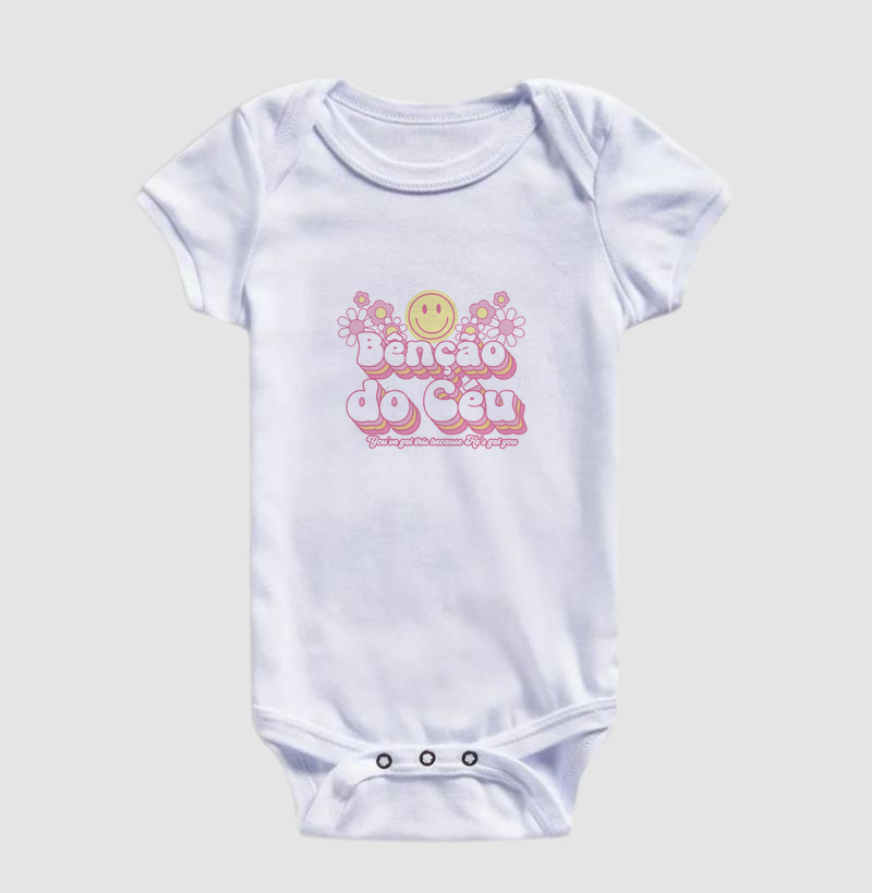 Body Infantil Benção do Céu