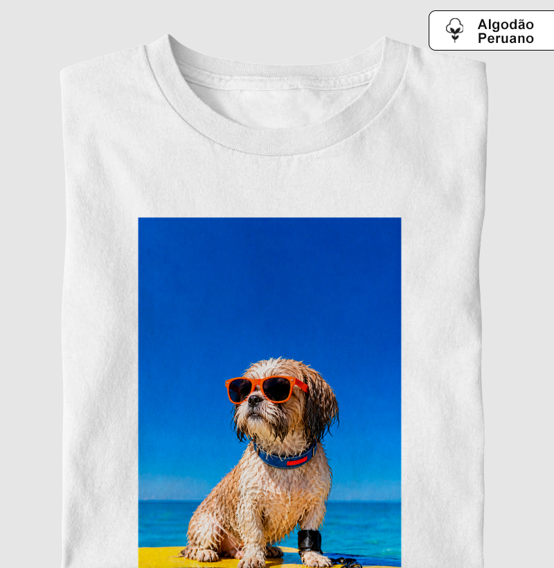 Shih Tzu Surf Style 🌊🏄‍♂️