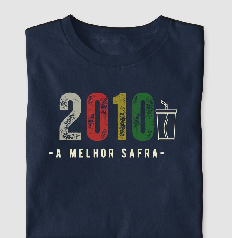 Camiseta Vinho - A Melhor Safra 2010