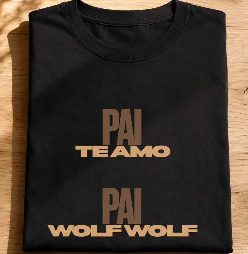 Pai te amo Pai wolf wolf