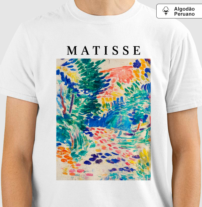 Camiseta Henri Matisse Landscape At Collioure Algodão Peruano