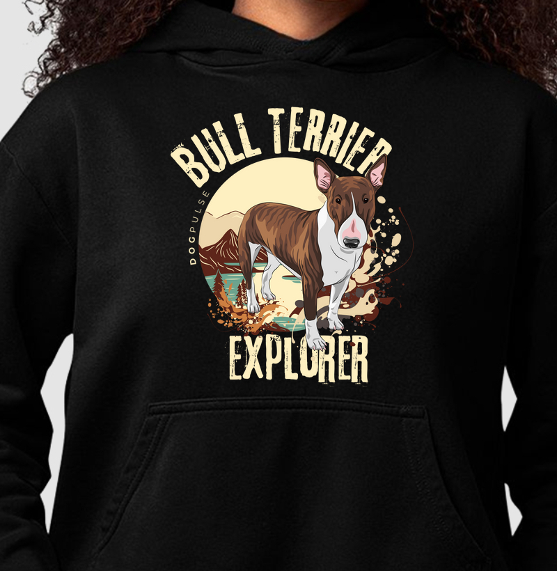 Hoodie Moletom Dog Pulse Bull Terrier Explorer – Bold Spirit