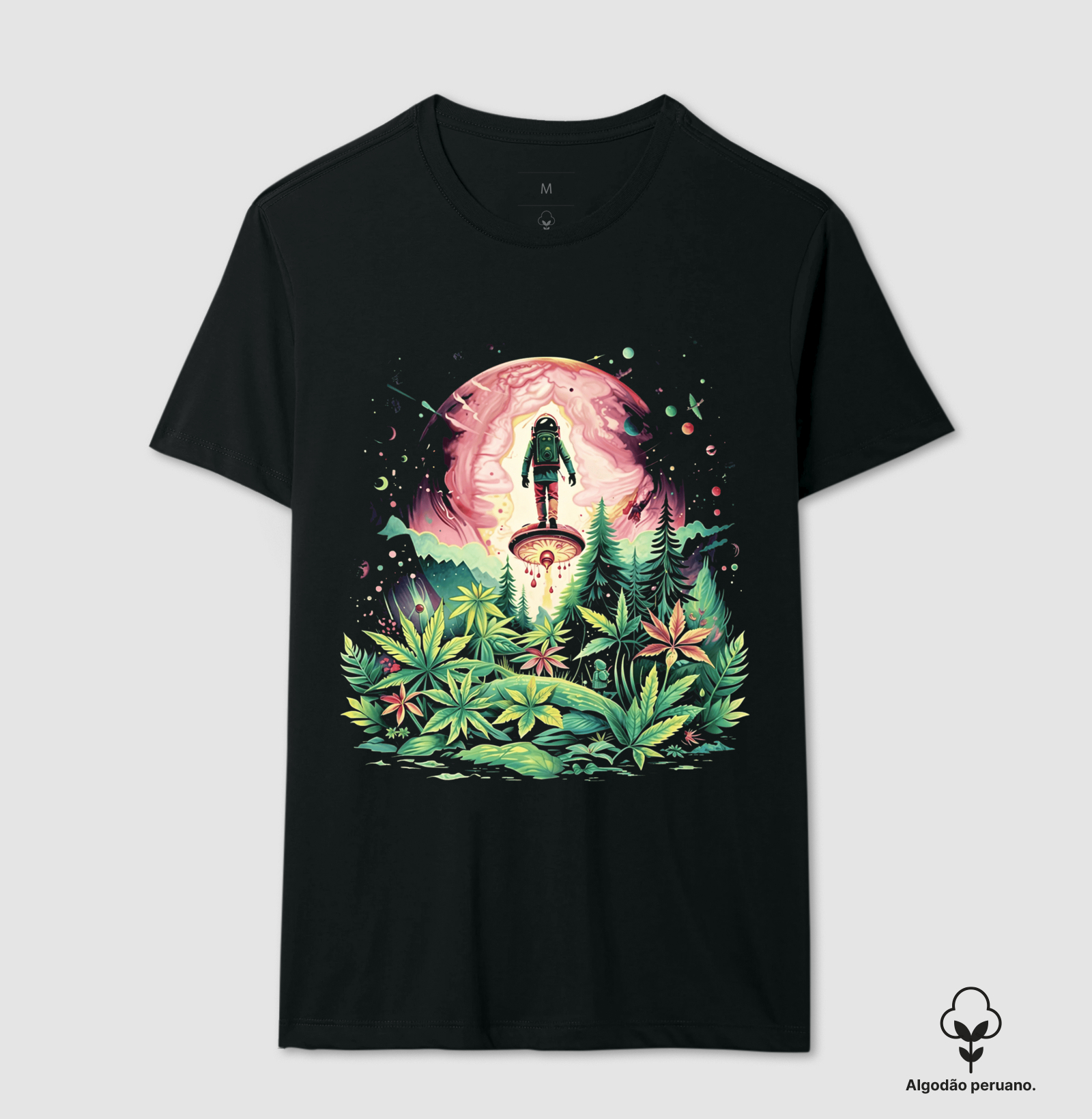 Abdução Cannabica II (🌟algodão peruano)